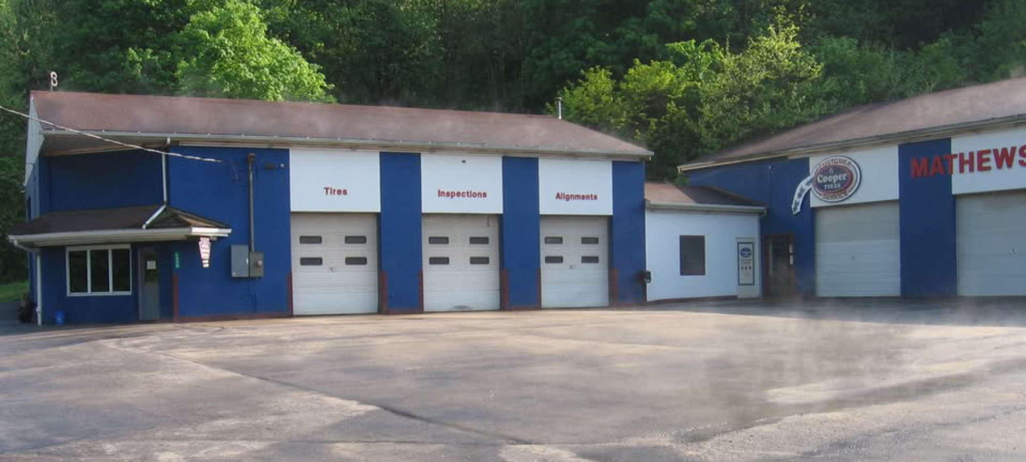 Mathews Tire Store Front